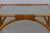 Danish Modern Square Rattan and Glass Coffee Table, 1960s For Sale - Image 4 of 15
