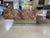 2020s Made Goods Lesandro Coffee Table 40" X 60" Banana Bark With Gold Raffia Base For Sale - Image 5 of 11