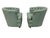 Mid-Century Modern Mid-Century Modern Tufted Barrel Back Club Chairs - Set of 2 For Sale - Image 3 of 7