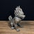 Bronze Bronze Qilin Statue - Chinese Mythical Beast Sculpture With Flame Mane For Sale - Image 8 of 9