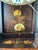 Antique Italian Louis XV Style Marquetry & Bronze Pedestal Clock - C. 1920 (2-Piece Set) For Sale - Image 12 of 15