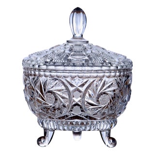 Large Antique Candy Dish, 1910 For Sale