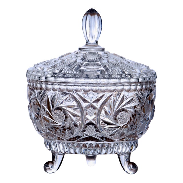 Large Antique Candy Dish, 1910 For Sale