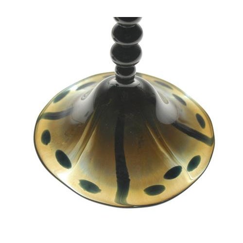 Aqua Turtoise Murano Glass Goblets from Pauly & Co., Set of 2 For Sale - Image 8 of 18