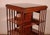 Revolving Bookcase with Iron Base and Inlays, 1890s For Sale - Image 9 of 14