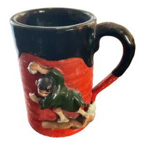 Early 20th Century Sumida Gawa Pottery Mug