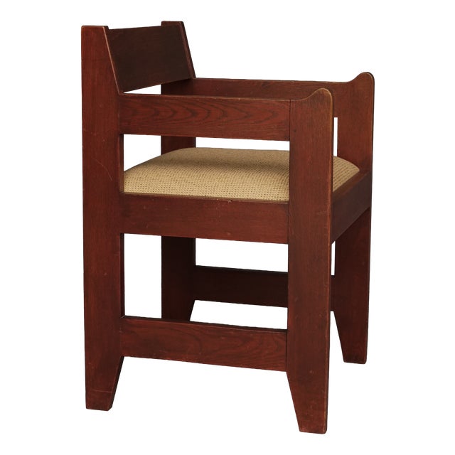 Art Deco Modernist Dutch Chair, 1920s For Sale