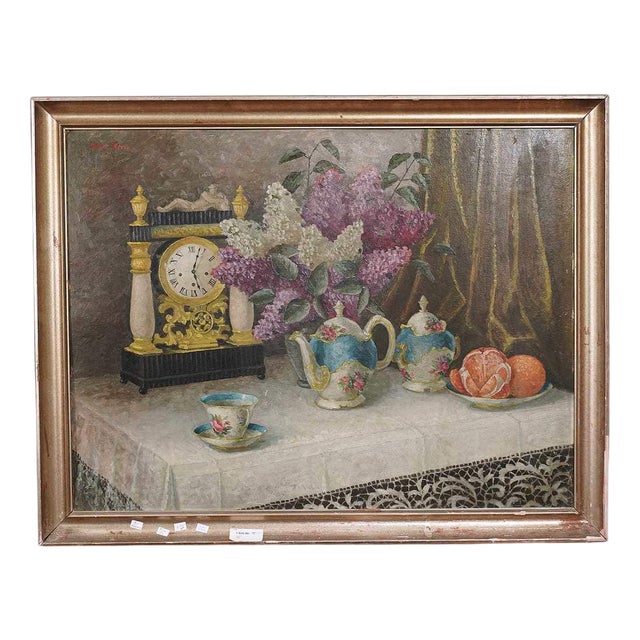 Hans Hren, Still Life, Late 19th Century For Sale