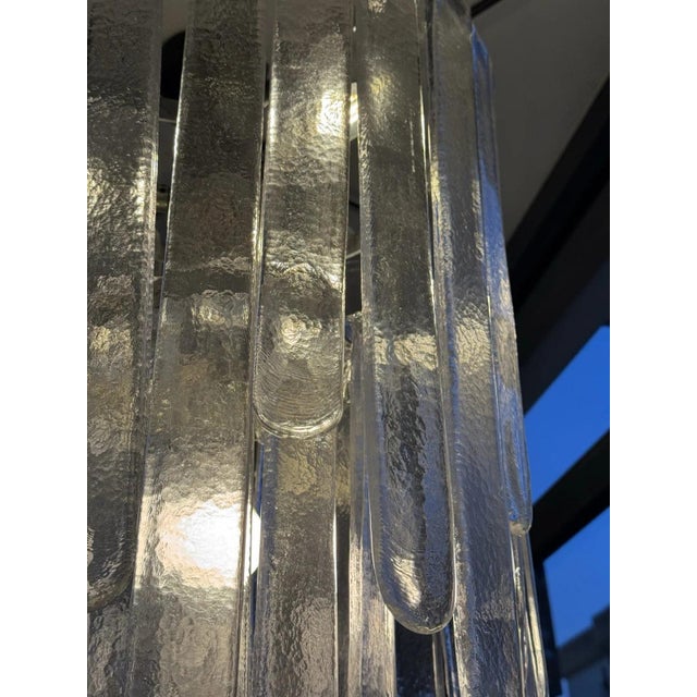 Waterfall Chandelier in Murano Glass by Carlo Nason for Mazzega, 1970s For Sale - Image 12 of 14