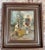 Oil on panel: painting of a gallant scene in the 18th-century style lower right: humorous satire on Cinderella signed,...