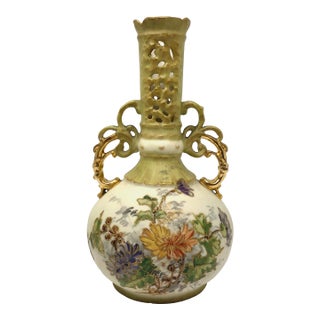 Vase Antique Austrian Art Nouveau Amphora Vase For Sale