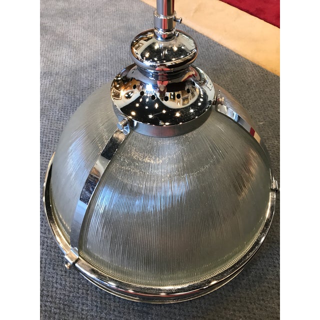 Restoration Hardware "Clemson" Prismatic Pendant Chairish