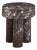 Oxblood Red Delta in Red Lavento Indoor / Outdoor Side Table For Sale - Image 8 of 8