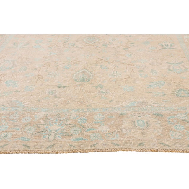 Vintage Turkish Oushak Rug, 06'02 X 09'10 For Sale - Image 4 of 10