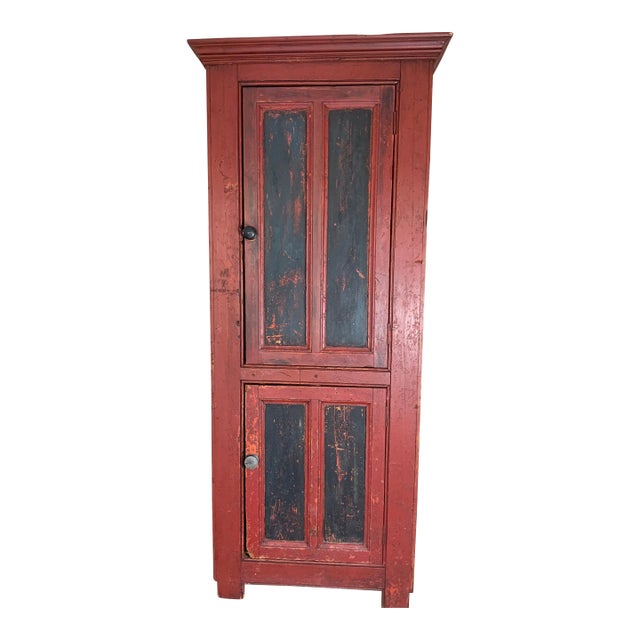 Primitive Pine Cupboard For Sale