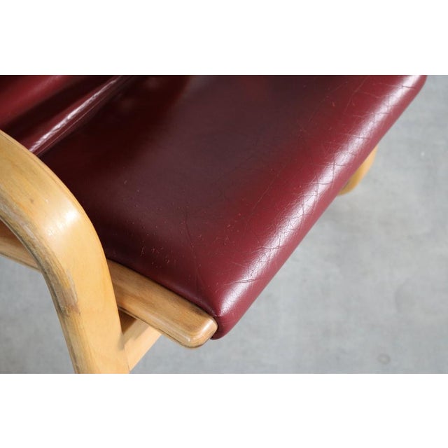 Wood Armchair by Yngve Ekström for Swedese, 1970s For Sale - Image 7 of 11