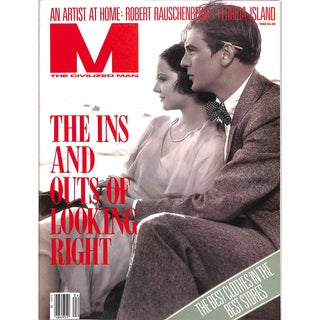 M The Civilized Man April 1986 For Sale