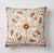 20"x20" 100% Silk Embroidered Pillow Cover. Contemporary Handmade Cushion Cover For Sale - Image 4 of 6