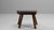 Brutalist 1970s French Brutalist Wooden Stool For Sale - Image 3 of 18