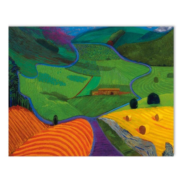 David Hockney North Yorkshire Official Poster Dimensions: 24 x 19,6 in / 61 x 50 cm Sold Unframed
