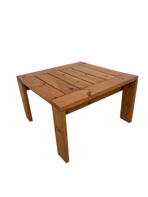 Pine Coffee Table from Maison Regain, 1970s