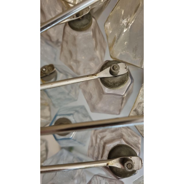 Poliedri Ceiling Lamp by Carlo Scarpa for Venini, 1958 For Sale - Image 10 of 11