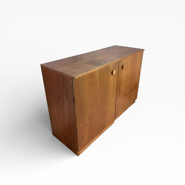 Mid-Century Danish Teak Media Unit with Shelving For Sale - Image 4 of 7