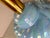 Mid-Century Modern Mid-Century Iridescent Blue Ceramic Lamp Base in the style of Tommaso Barbi, 1970s For Sale - Image 3 of 4