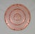 Metal 1930s French Art Deco Pendant Light by Ejg Ezan - Salmon Glass Bowl For Sale - Image 7 of 12