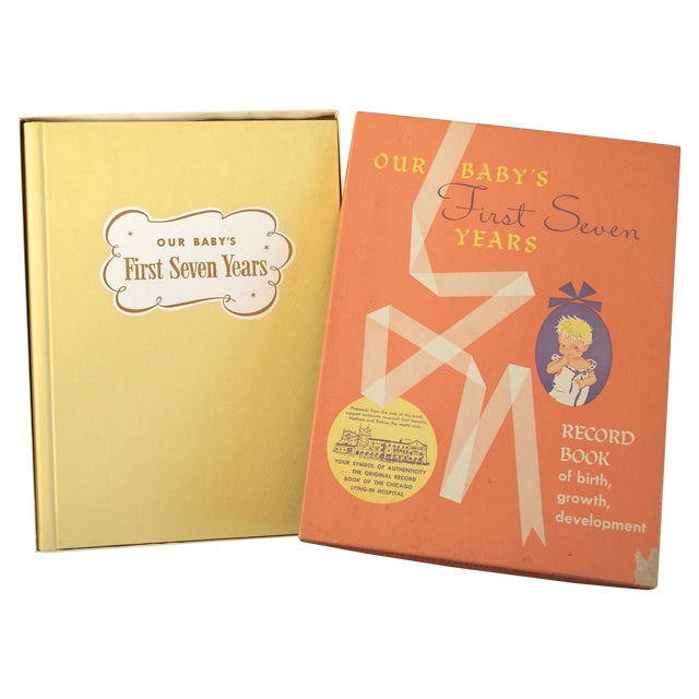 Vintage Baby Book Chairish