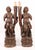 Wood Pair of Italian Renaissance/Baroque Carved Wood Angel Torchère Candelabra, C. 1600 For Sale - Image 7 of 7