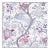 Sample - Schumacher Aveline Wallpaper in Lilac For Sale