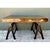 Vintage Wood and Leather Campaign Desk For Sale In West Palm - Image 6 of 12