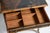 Antique French Napoleon III Chinoiserie Lacquered Bamboo Work Table For Sale - Image 4 of 17