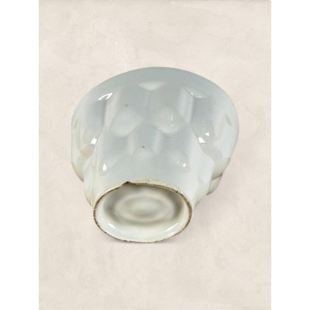 Antique English Victorian Jelly Mould In Victorian England, a beautifully set table was everything, and a fluted...
