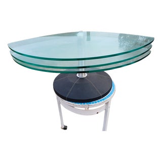 Tempered Glass Coffee Table from Ligne Roset, 1980 For Sale