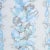 Schumacher Bedolina Chintz Fabric in Blue & Grey For Sale