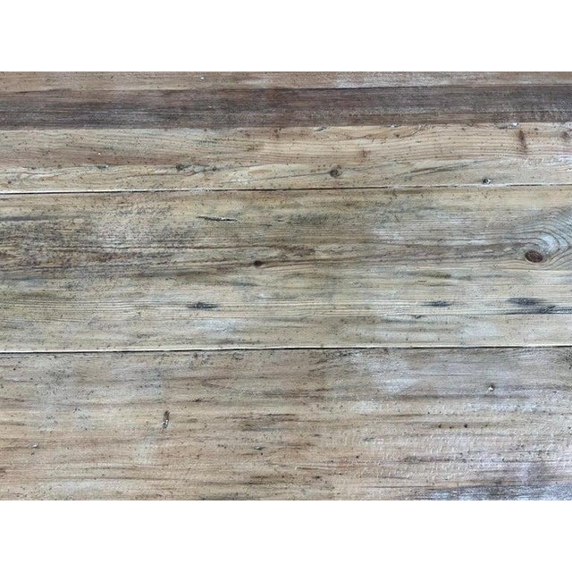 19th. C. Italian Tuscan Style Bleached Walnut Dining Table W/ Leaves For Sale - Image 10 of 15