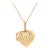 Vintage 14k Yellow Gold Heart Locket Necklace For Sale