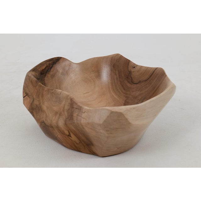 Early 21st Century Walnut Bowl by Logniture For Sale - Image 5 of 13