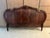 Brown 19th C. Rococo Revival French Walnut Queen Bed – Bookmatched Veneer For Sale - Image 8 of 14