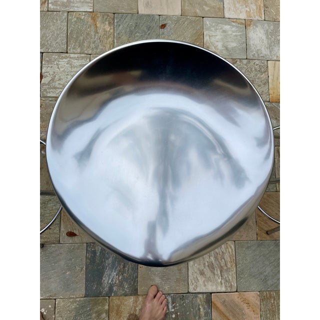 Metal Set of 4 Pepe Cortés for Knoll Jamaica Counter Stools For Sale - Image 7 of 12