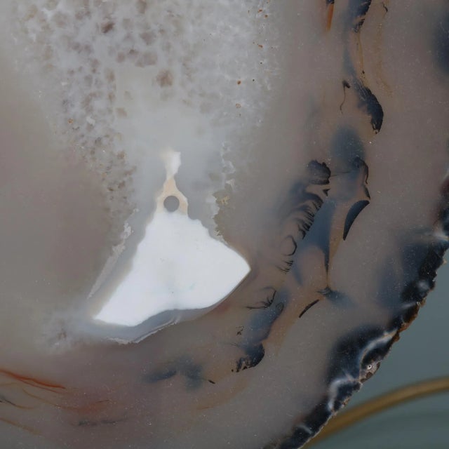 1970s Vintage Agate Table Lamp, 1970s For Sale - Image 5 of 10