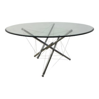 Theodore Waddell 714 Tensegrity Dining Table for Cassina For Sale