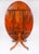 Vintage Oval Mahogany Tilt Top Dining Table by William Tillman, 1980s For Sale - Image 14 of 18