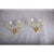 Vintage French Empire Hollywood Regency Style Brass Double Arm Wall Sconces, 1940s, Set of 2 For Sale - Image 14 of 16
