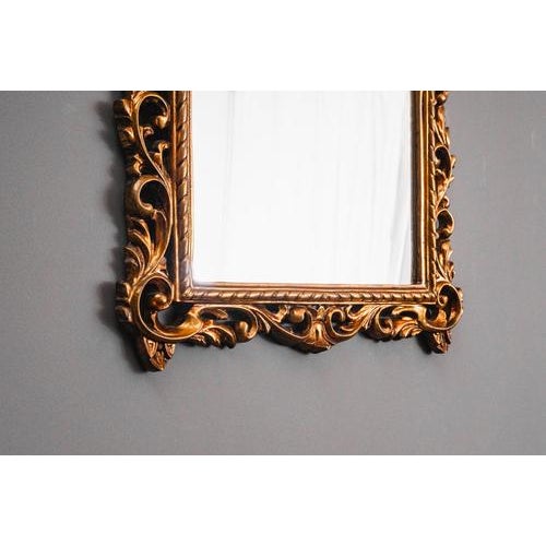 Baroque Style Mirror, 1800s For Sale - Image 5 of 11