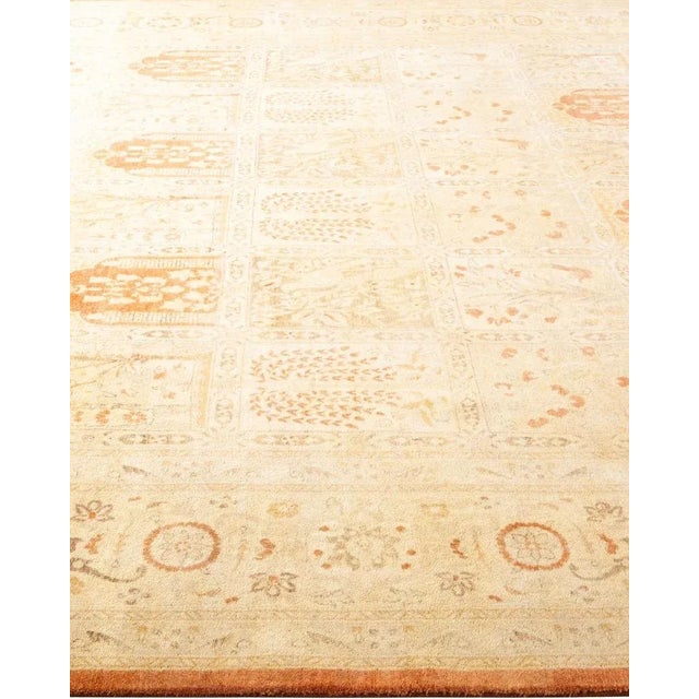 Solo Rugs Mogul, One-of-a-Kind Hand-Knotted Area Rug in Brown, 8' 2" x 10' 7" For Sale - Image 4 of 8