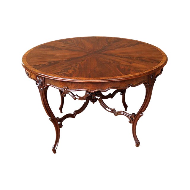 Louis Philippe Style Dining Table For Sale