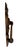 This door knocker will add so much charm to your entryway! Ornate, early 1900’s cast iron with original rust brown finish...